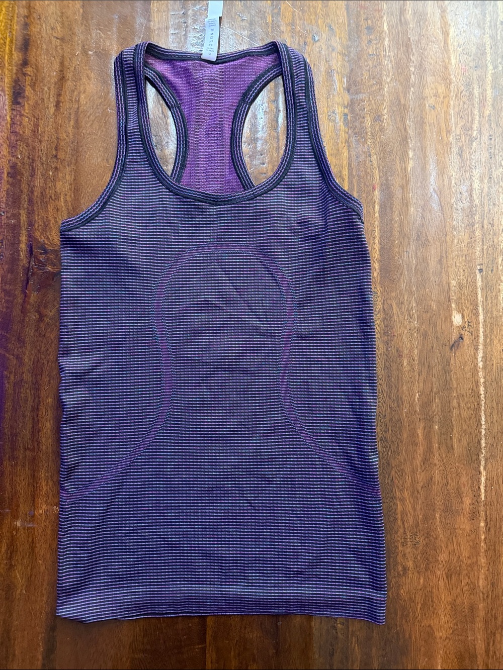 lululemon athletica Purple Striped Racerback Tank NEW WITHOUT TAGS